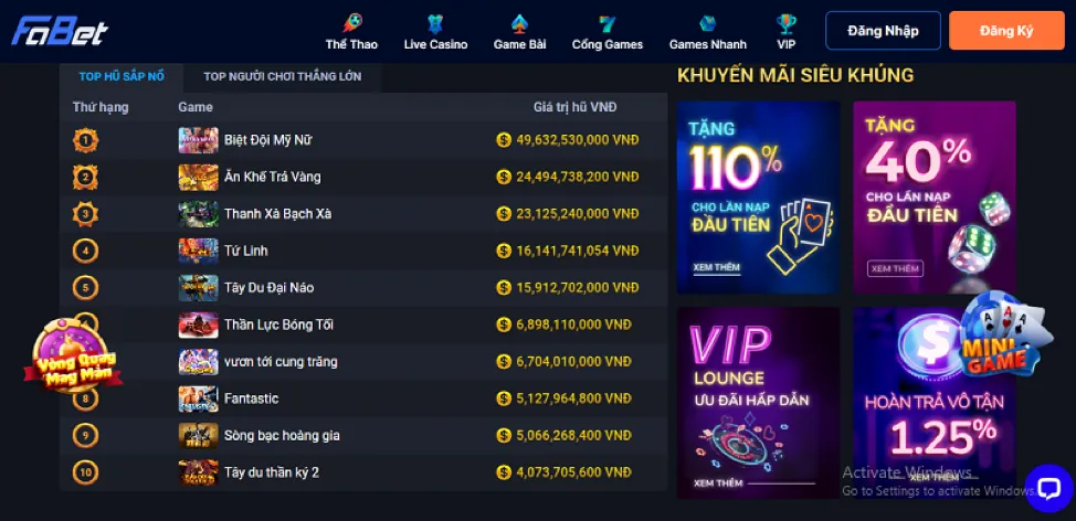 Nền tảng cá cược trực tuyến goo88 apk